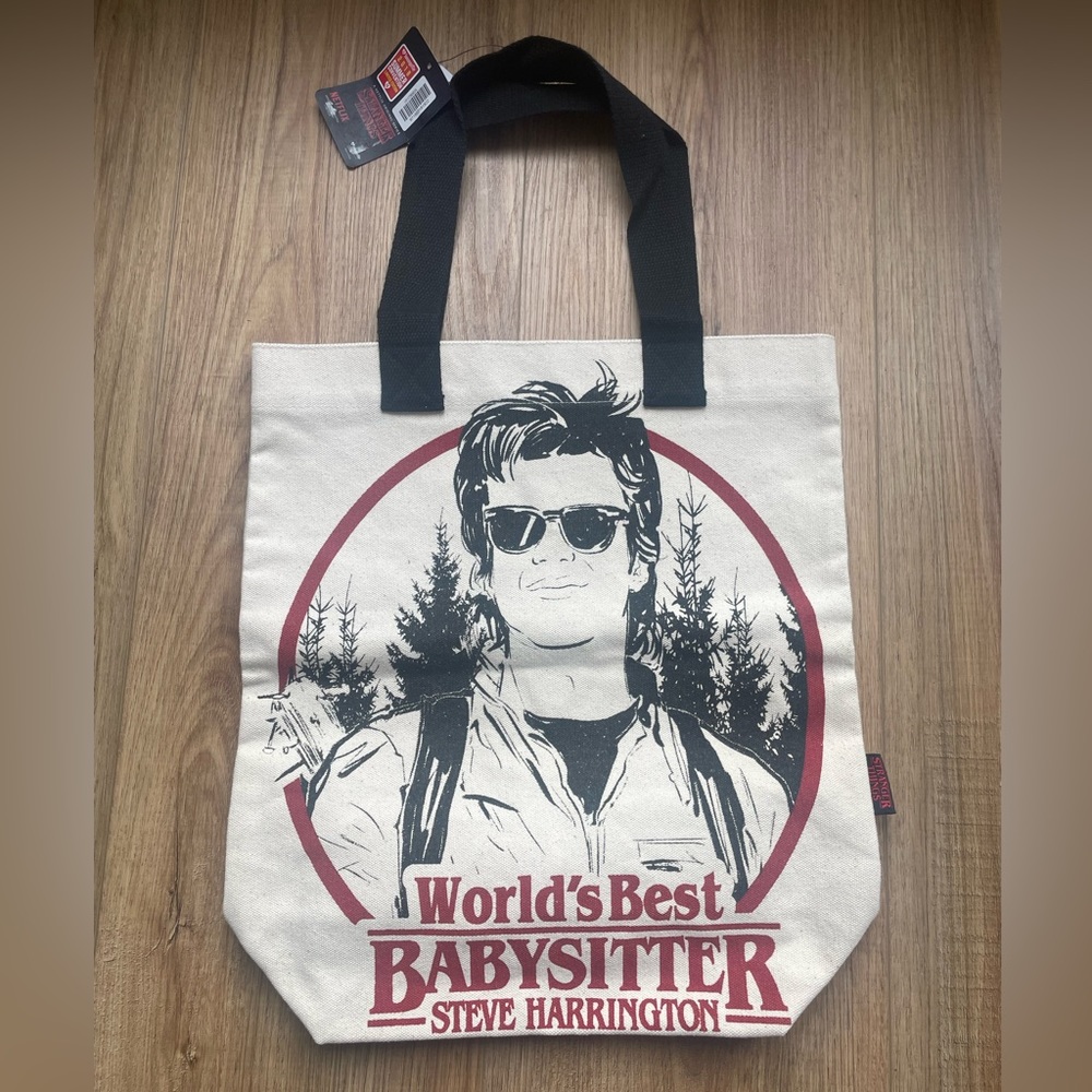 NWT Loungefly Stranger Things Steve Harrington Babysitter Tote